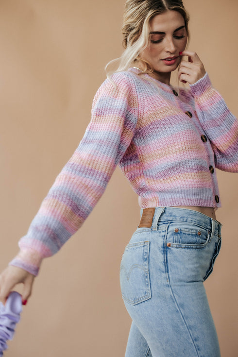 She's All That Cardigan // Lavender